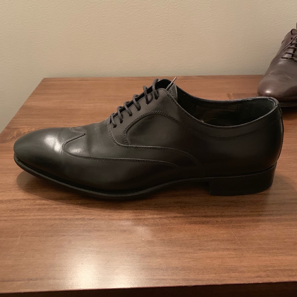 Caporicci Black Wingtip 9.5
